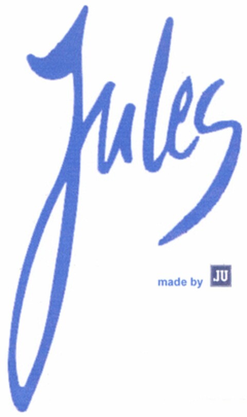 Jules made by JU Logo (DPMA, 05.01.2005)