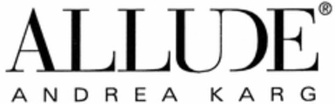 ALLUDE ANDREA KARG Logo (DPMA, 03/29/2005)