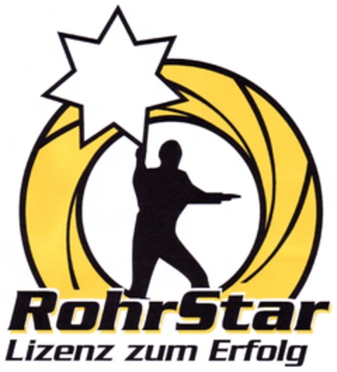 RohrStar Lizenz zum Erfolg Logo (DPMA, 01.04.2007)