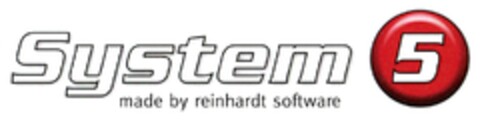 System 5, made bei Reinhardt Software Logo (DPMA, 17.01.2008)