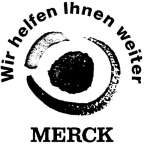 MERCK Wir helfen Ihnen weiter Logo (DPMA, 05/02/1997)