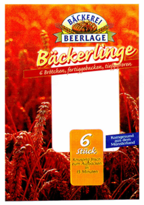 BÄCKEREI BEERLAGE Bäckerlinge Logo (DPMA, 27.05.1998)