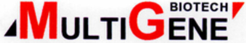 MULTIGENE BIOTECH Logo (DPMA, 10.09.1998)