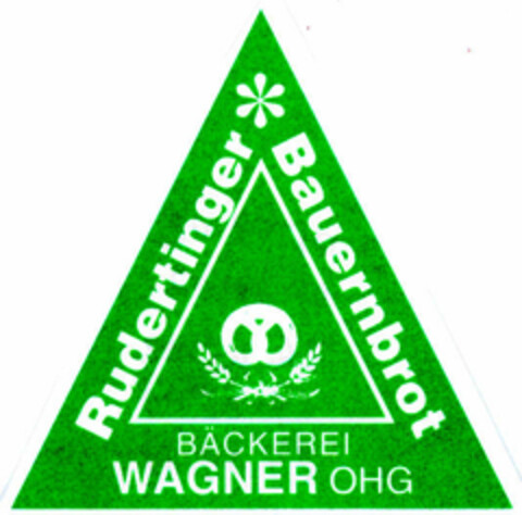 Rudertinger Bauernbrot BÄCKEREI WAGNER OHG Logo (DPMA, 01.02.1999)