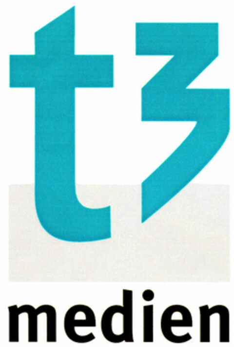 t3 medien gmbH Logo (DPMA, 16.04.1999)