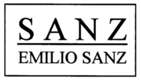 SANZ EMILIO SANZ Logo (DPMA, 04.06.1999)