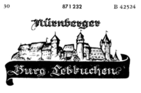 Nürnberger Burg Lebkuchen Logo (DPMA, 06/19/1969)