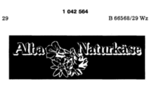 Alba Naturkäse Logo (DPMA, 30.08.1980)