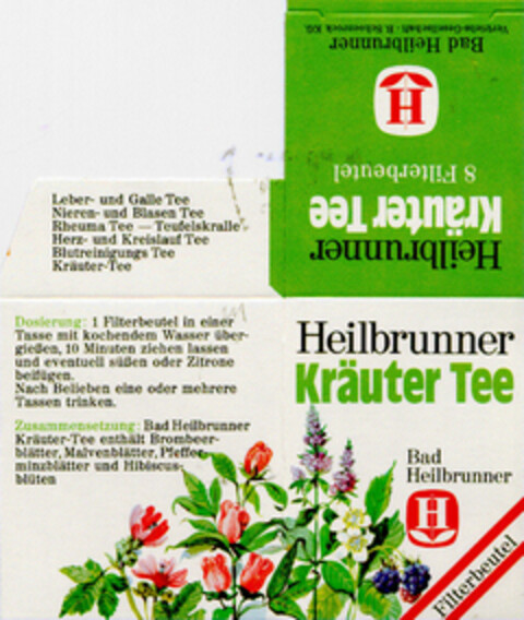 Heilbrunner Kräuter Tee Logo (DPMA, 05.06.1981)