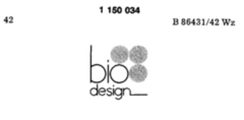 bio design Logo (DPMA, 01/20/1989)