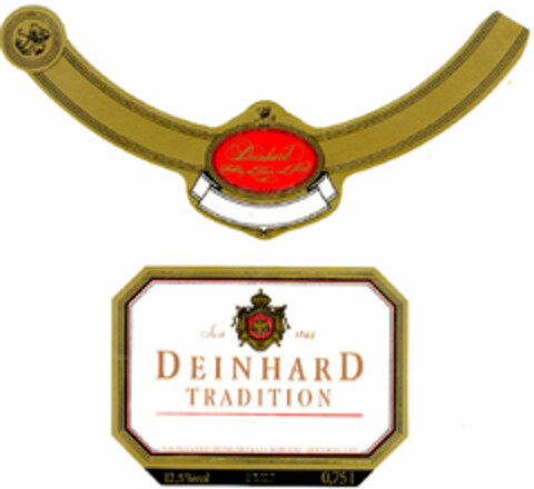 DEINHARD TRADITION Logo (DPMA, 11.11.1988)