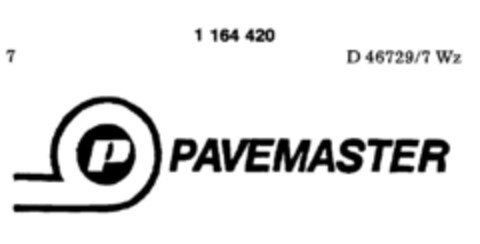 PAVEMASTER Logo (DPMA, 30.06.1989)