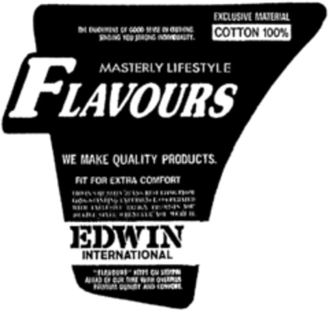 MASTERLY LIFESTYLE FLAVOURS Logo (DPMA, 01/31/1992)