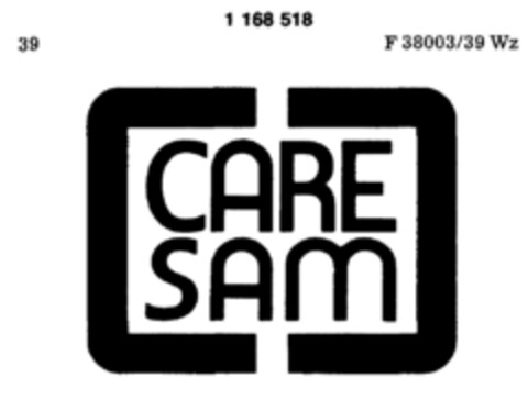 CARE SAm Logo (DPMA, 10/12/1989)