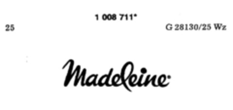 Madeleine Logo (DPMA, 18.07.1980)