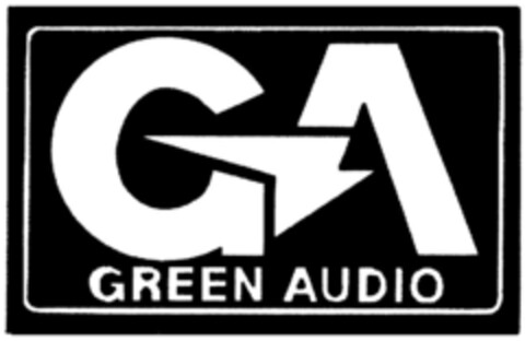 GA GREEN AUDIO Logo (DPMA, 03.07.1991)