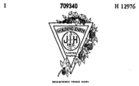GOLDING FARM J I H INC. YAKIMA WASH REGISTERED TRADE MARK Logo (DPMA, 19.03.1957)