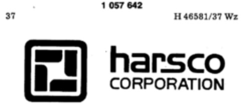 harsco CORPORATION Logo (DPMA, 24.09.1979)