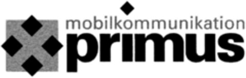 mobilkommunikation primus Logo (DPMA, 13.06.1991)