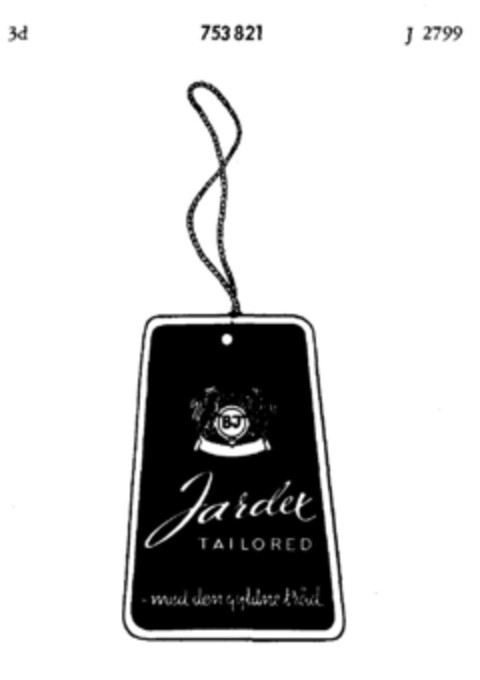 Jardex TAILORED Logo (DPMA, 24.07.1959)