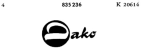 Dako Logo (DPMA, 22.09.1962)