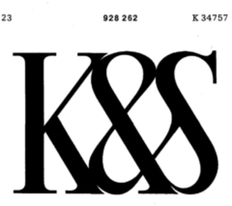 K&S Logo (DPMA, 25.07.1973)