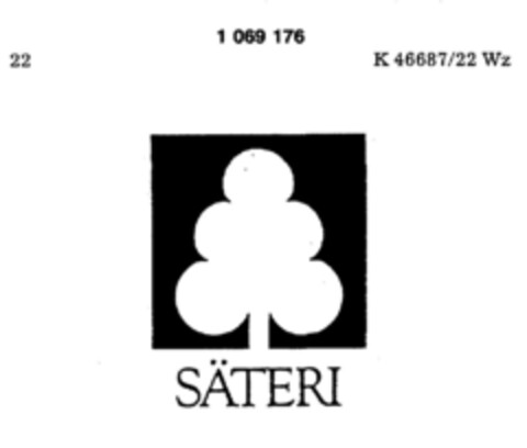 SÄTERI Logo (DPMA, 10.02.1984)
