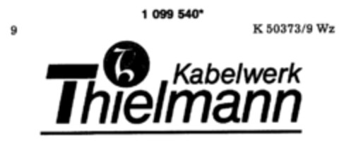 Kabelwerk Thielmann Logo (DPMA, 10.10.1986)