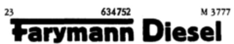 Farymann Diesel Logo (DPMA, 10.03.1952)