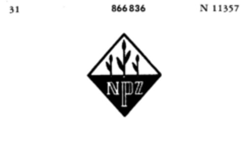 NPZ Logo (DPMA, 12/24/1968)