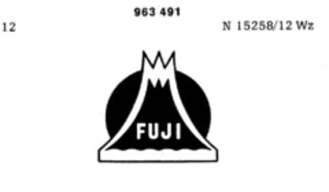 FUJI Logo (DPMA, 08.12.1976)