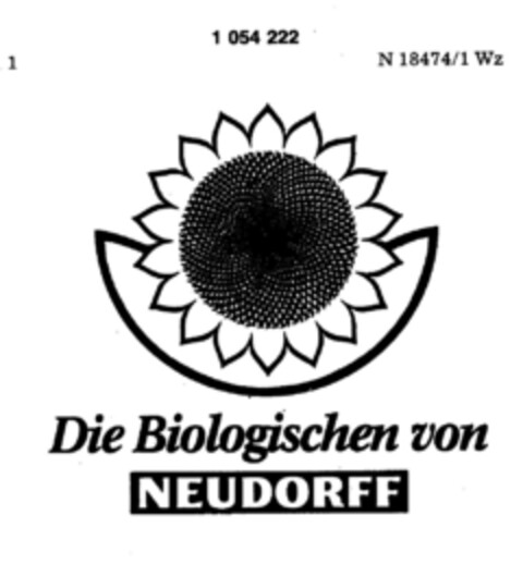 Die Biologischen von NEUDORFF Logo (DPMA, 27.01.1983)