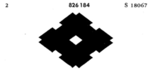 826184 Logo (DPMA, 29.10.1965)
