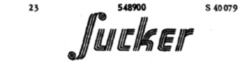 Sucker Logo (DPMA, 26.01.1942)