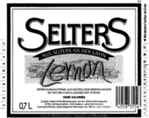 SELTERS Lemon Logo (DPMA, 03/18/1994)