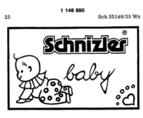 Schnizler  baby Logo (DPMA, 09.03.1989)