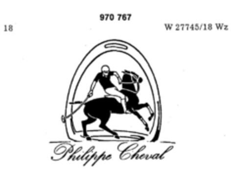 Philippe Cheval Logo (DPMA, 04.04.1977)