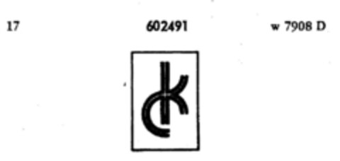 ck Logo (DPMA, 30.12.1948)