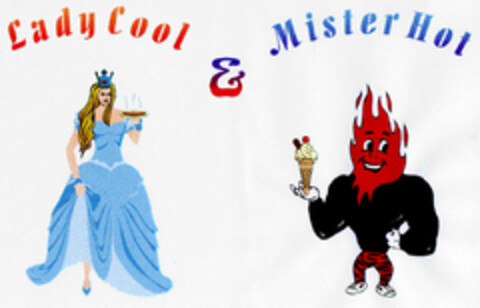 Lady Cool & Mister Hot Logo (DPMA, 08.02.2000)