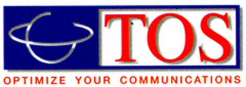 TOS OPTIMIZE YOUR COMMUNICATIONS Logo (DPMA, 14.03.2000)