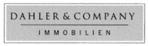 DAHLER & COMPANY IMMOBILIEN Logo (DPMA, 07/25/2000)