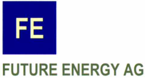 FE FUTURE ENERGY AG Logo (DPMA, 28.09.2000)