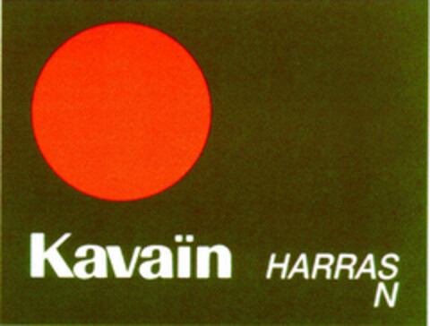 Kavaïn HARRAS N Logo (DPMA, 10.10.2001)