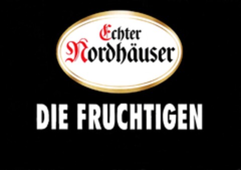 Echter Nordhäuser DIE FRUCHTIGEN Logo (DPMA, 16.12.2008)