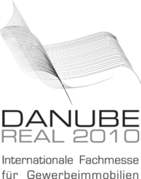 DANUBE REAL 2010 Internationale Fachmesse für Gewerbeimmobilien Logo (DPMA, 08/28/2009)