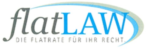 flatLAW DIE FLATRATE FÜR IHR RECHT. Logo (DPMA, 20.08.2010)