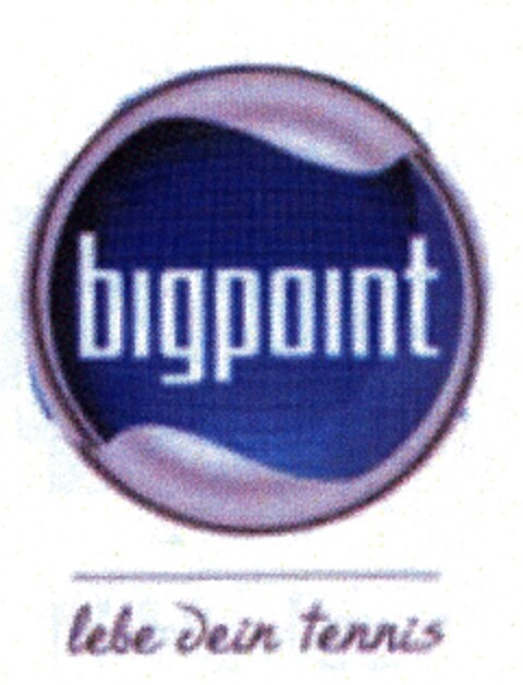 bigpoint lebe Dein tennis Logo (DPMA, 24.12.2010)