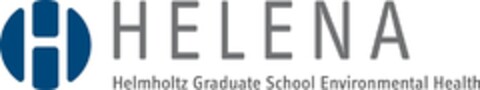 HELENA Helmholtz Graduate School Environmental Health Logo (DPMA, 10.05.2011)