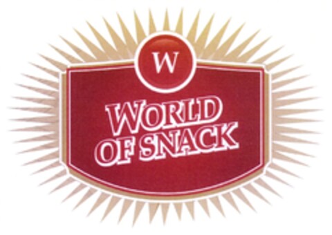 W WORLD OF SNACK Logo (DPMA, 22.10.2011)