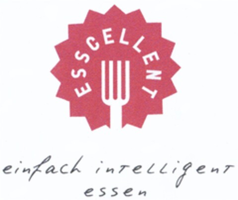 ESSCELLENT einfach intelligent essen Logo (DPMA, 12/08/2011)